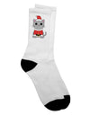 Festive Attire for the Holidays: Mr. Whiskerton Santa Suit Christmas Adult Crew Socks - TooLoud-Socks-TooLoud-White-Ladies-4-6-Davson Sales