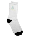 Festive Christmas Sparkles Crew Socks for Adults - TooLoud-Socks-TooLoud-White-Ladies-4-6-Davson Sales