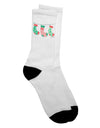 Festive Hanging Christmas Stockings Adult Crew Socks - by TooLoud-Socks-TooLoud-White-Ladies-4-6-Davson Sales