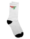 Festive Holiday Adult Crew Socks - Amplify Your Christmas Spirit with Style - TooLoud-Socks-TooLoud-White-Ladies-4-6-Davson Sales