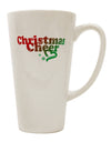 Festive Holiday Hues 16 oz. Conical Latte Coffee Mug - TooLoud-Conical Latte Mug-TooLoud-White-Davson Sales