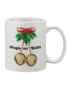 Festive Jingle My Bells Printed 11 oz Coffee Mug - TooLoud-11 OZ Coffee Mug-TooLoud-White-Davson Sales