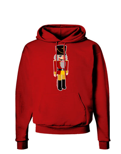 Festive Nutcracker - No Text Dark Hoodie Sweatshirt by-Hoodie-TooLoud-Red-Small-Davson Sales