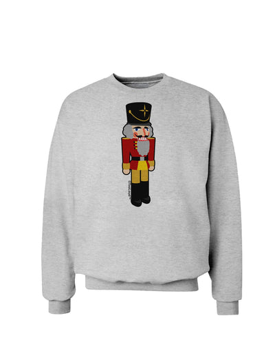 Festive Nutcracker - No Text Sweatshirt by-Sweatshirts-TooLoud-AshGray-Small-Davson Sales