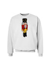 Festive Nutcracker - No Text Sweatshirt by-Sweatshirts-TooLoud-White-Small-Davson Sales