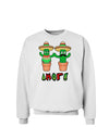 Fiesta Cactus Couple Amor Sweatshirt-Sweatshirt-TooLoud-White-Small-Davson Sales