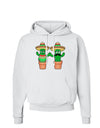 Fiesta Cactus Couple Hoodie Sweatshirt-Hoodie-TooLoud-White-Small-Davson Sales