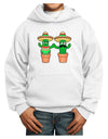 Fiesta Cactus Couple Youth Hoodie Pullover Sweatshirt by TooLoud-Youth Hoodie-TooLoud-White-XS-Davson Sales