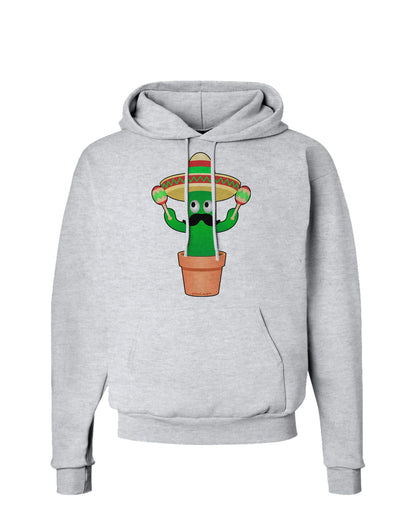 Fiesta Cactus Hoodie Sweatshirt-Hoodie-TooLoud-AshGray-Small-Davson Sales