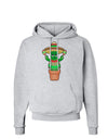 Fiesta Cactus Poncho Hoodie Sweatshirt-Hoodie-TooLoud-AshGray-Small-Davson Sales