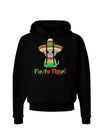 Fiesta Time - Cute Sombrero Cat Dark Hoodie Sweatshirt by TooLoud-Hoodie-TooLoud-Black-Small-Davson Sales