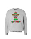 Fiesta Time - Cute Sombrero Cat Sweatshirt by TooLoud-Sweatshirts-TooLoud-AshGray-Small-Davson Sales