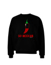 Fifty Percent Mexican Adult Dark Sweatshirt-Sweatshirts-TooLoud-Black-Small-Davson Sales