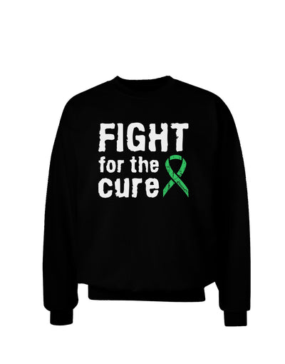 Fight for the Cure - Light Green Ribbon Celiac Disease Adult Dark Sweatshirt-Sweatshirts-TooLoud-Black-Small-Davson Sales