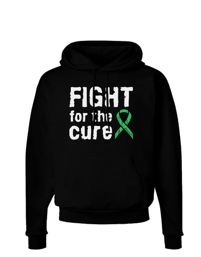 Fight for the Cure - Light Green Ribbon Celiac Disease Dark Hoodie Sweatshirt-Hoodie-TooLoud-Black-Small-Davson Sales