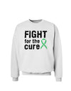 Fight for the Cure - Light Green Ribbon Celiac Disease Sweatshirt-Sweatshirts-TooLoud-White-Small-Davson Sales