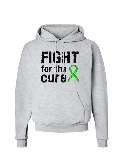 Fight for the Cure - Lime Green Ribbon Lyme Disease Hoodie Sweatshirt-Hoodie-TooLoud-AshGray-Small-Davson Sales