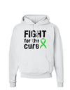 Fight for the Cure - Lime Green Ribbon Lyme Disease Hoodie Sweatshirt-Hoodie-TooLoud-White-Small-Davson Sales