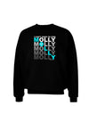 Find Molly Blue Adult Dark Sweatshirt-Sweatshirts-TooLoud-Black-Small-Davson Sales