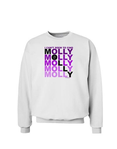 Find Molly Purple Sweatshirt-Sweatshirts-TooLoud-White-Small-Davson Sales