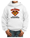 Fire Fighter - Superpower Youth Hoodie Pullover Sweatshirt-Youth Hoodie-TooLoud-White-XS-Davson Sales