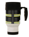 Firefighter Black AOP Stainless Steel 14oz Travel Mug All Over Print-Travel Mugs-TooLoud-White-Davson Sales