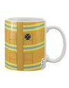 Firefighter Yellow AOP Printed 11 oz Coffee Mug - Expertly Crafted Drinkware TooLoud-11 OZ Coffee Mug-TooLoud-White-Davson Sales
