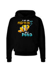 Fish Are Friends Not Food Dark Hoodie Sweatshirt-Hoodie-TooLoud-Black-Small-Davson Sales