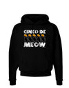 Five Cats - Cinco de Meow Dark Hoodie Sweatshirt by TooLoud-Hoodie-TooLoud-Black-Small-Davson Sales