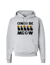 Five Cats - Cinco de Meow Hoodie Sweatshirt by TooLoud-Hoodie-TooLoud-AshGray-Small-Davson Sales