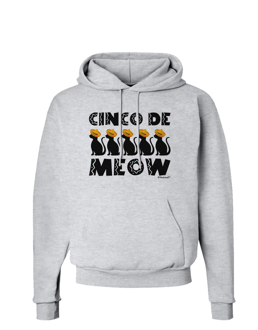 Five Cats - Cinco de Meow Hoodie Sweatshirt by TooLoud-Hoodie-TooLoud-White-Small-Davson Sales