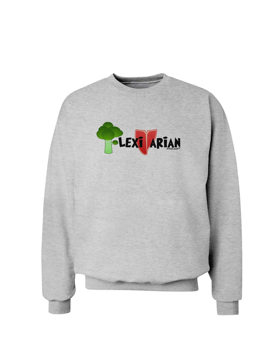 Flexitarian Sweatshirt by TooLoud-Sweatshirts-TooLoud-White-Small-Davson Sales