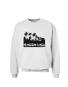 Florida Love - Palm Trees Cutout Design Sweatshirt by TooLoud-Sweatshirts-TooLoud-White-Small-Davson Sales