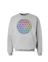 Flower of Life Circle Sweatshirt-Sweatshirts-TooLoud-AshGray-Small-Davson Sales