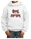Fluent in Sarcasm Youth Hoodie Pullover Sweatshirt-Youth Hoodie-TooLoud-White-XS-Davson Sales