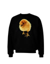 Fluffy Chick Adult Dark Sweatshirt-Sweatshirts-TooLoud-Black-Small-Davson Sales