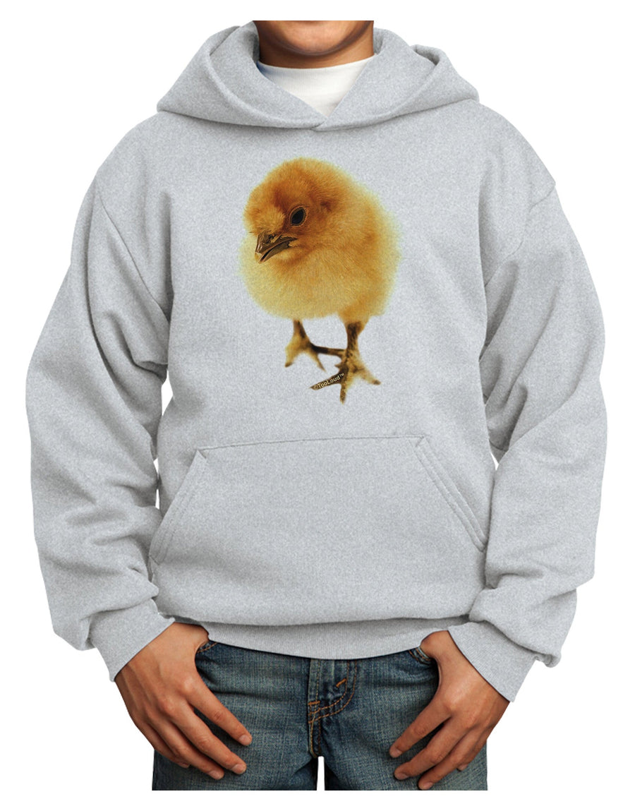 Fluffy Chick Youth Hoodie Pullover Sweatshirt-Youth Hoodie-TooLoud-White-XS-Davson Sales