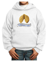 Follow Your Heart Fortune Youth Hoodie Pullover Sweatshirt-Youth Hoodie-TooLoud-White-XS-Davson Sales