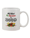 Food Lover's Dream 11 oz Coffee Mug - TooLoud-11 OZ Coffee Mug-TooLoud-White-Davson Sales