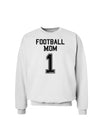 Football Mom Jersey Sweatshirt-Sweatshirts-TooLoud-White-Small-Davson Sales