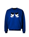 Four Calling Birds Adult Dark Sweatshirt-Sweatshirts-TooLoud-Deep-Royal-Blue-Small-Davson Sales