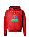 Four Main Food Groups of an Elf - Christmas Dark Hoodie Sweatshirt-Hoodie-TooLoud-Red-Small-Davson Sales