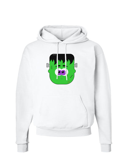 Frankenstein Face Halloween Hoodie Sweatshirt-Hoodie-TooLoud-White-Small-Davson Sales