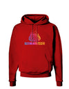 Free Your Mind Dark Hoodie Sweatshirt-Hoodie-TooLoud-Red-Small-Davson Sales