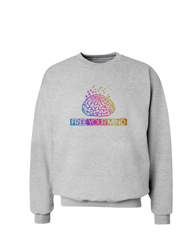 Free Your Mind Sweatshirt-Sweatshirt-TooLoud-AshGray-Small-Davson Sales