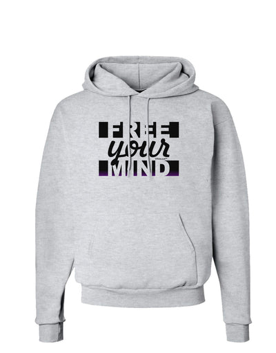 Free Your Mind Text Hoodie Sweatshirt-Hoodie-TooLoud-AshGray-Small-Davson Sales