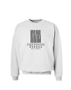 Freedom Flag BnW Sweatshirt-Sweatshirts-TooLoud-White-Small-Davson Sales