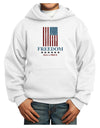 Freedom Flag Color Youth Hoodie Pullover Sweatshirt-Youth Hoodie-TooLoud-White-XS-Davson Sales