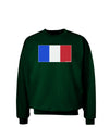 French Flag - France Adult Dark Sweatshirt by TooLoud-Sweatshirts-TooLoud-Deep-Forest-Green-Small-Davson Sales