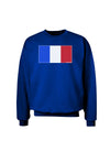 French Flag - France Adult Dark Sweatshirt by TooLoud-Sweatshirts-TooLoud-Deep-Royal-Blue-Small-Davson Sales